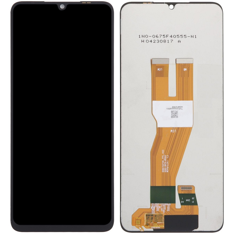 Дисплей Samsung A055 Galaxy A05 чорний, фото 1