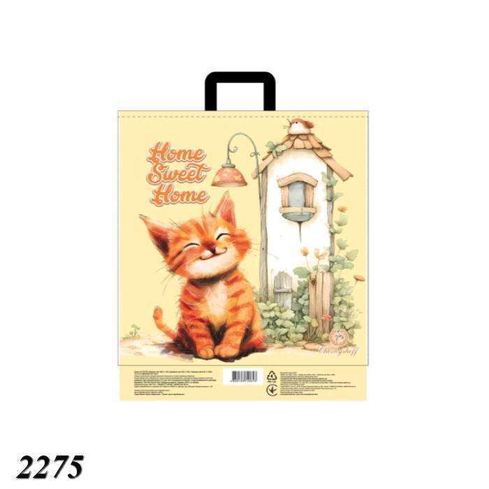 Пакет ПластикПак Котик 40х42 см (25шт), фото 1