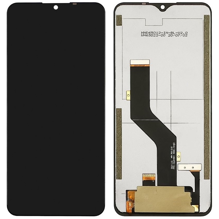 Дисплей Oukitel C19 /C19 Pro чорний, фото 1