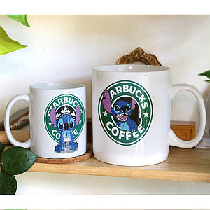 Чашка 330мл Ліло та Стіч "Стіч - Кава" / Lilo & Stitch 870