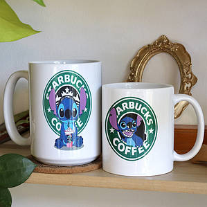 Чашка 330мл Ліло та Стіч "Стіч - Кава" / Lilo & Stitch 425