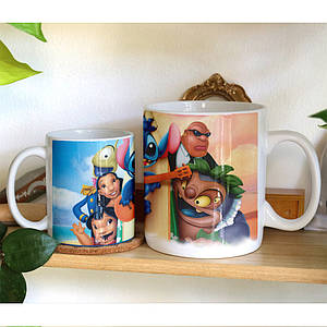 Чашка 330мл Ліло та Стіч "Персонажі" / Lilo & Stitch 870