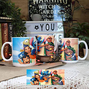 Чашка 330мл Ліло та Стіч "Персонажі" / Lilo & Stitch 425