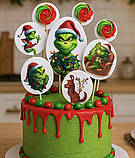 «Дід Мороз і сходи» кондитерський декор із мастики ТМ «Солодо», фото 2