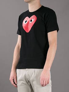 Футболка COMME DES GARCONS PLAY Emblem | Футболка CDG "" В стилі Comme Des Garcon ""