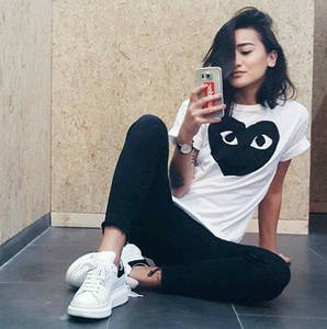 Футболка Comme des Garcons Black Heart Logo | Футболка CDG "" В стилі Comme Des Garcon ""