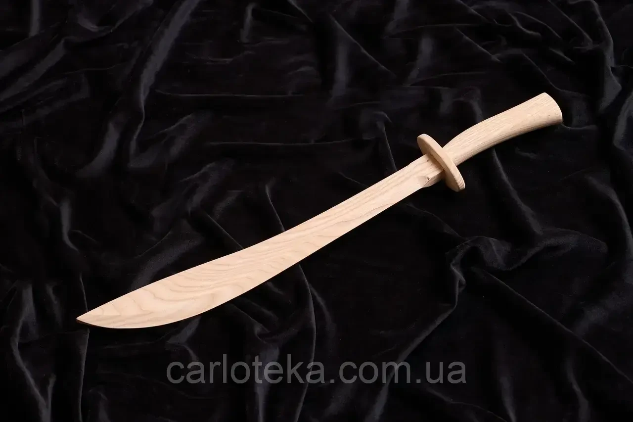 Дерев’яний меч Китайський Carloteka 60 см — ясен, фото 1