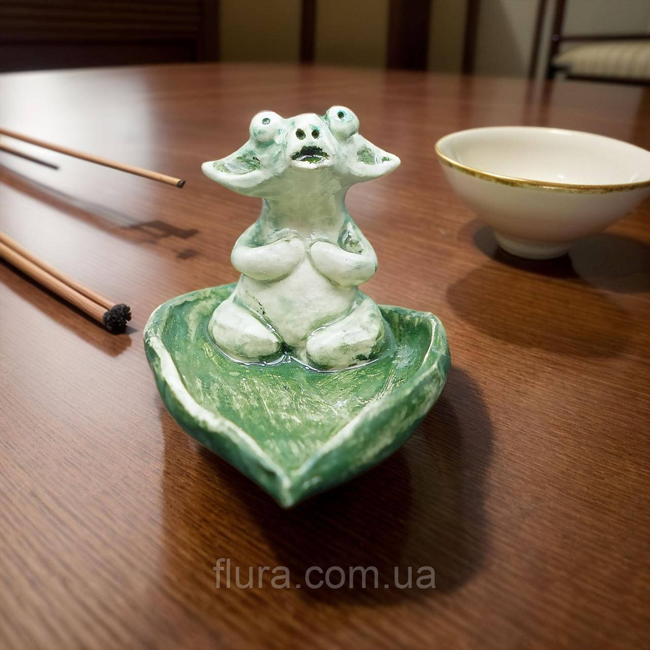 Підставка для пахощів ручної роботи керамічна / Підставка для паличок пахощів авторська