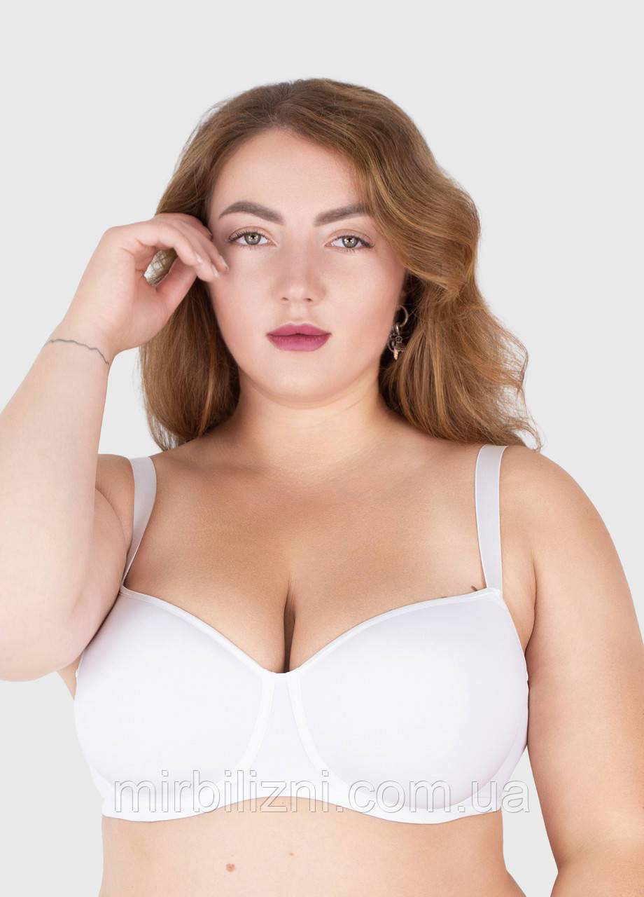 Бюстгальтер Acousma білий, арт.6590 (мягкая чашка, на косточках)