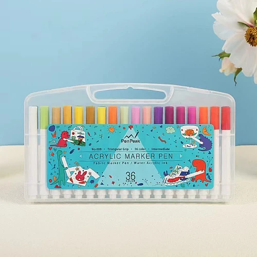 Акриловий набір для малювання Pen Peak, 36 шт., фото 1