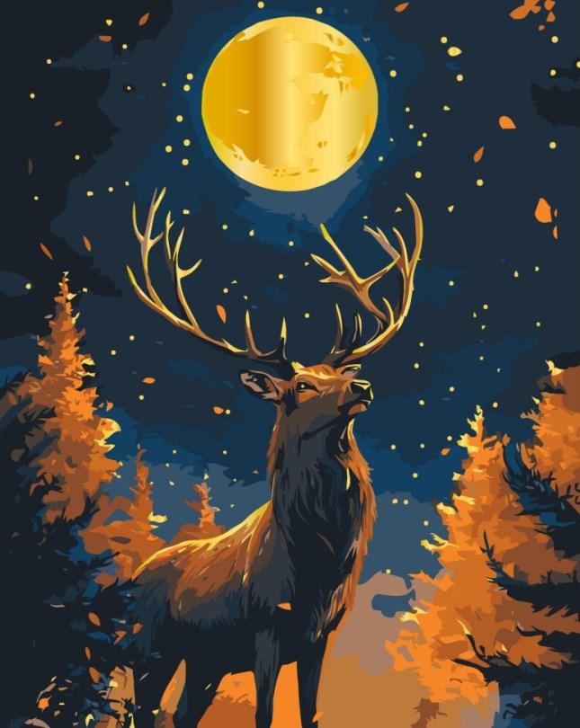 Картина за номерами ArtCraft Над прірвою з металізованими фарбами (ACR-11735-AC) 40 х 50 см, фото 1