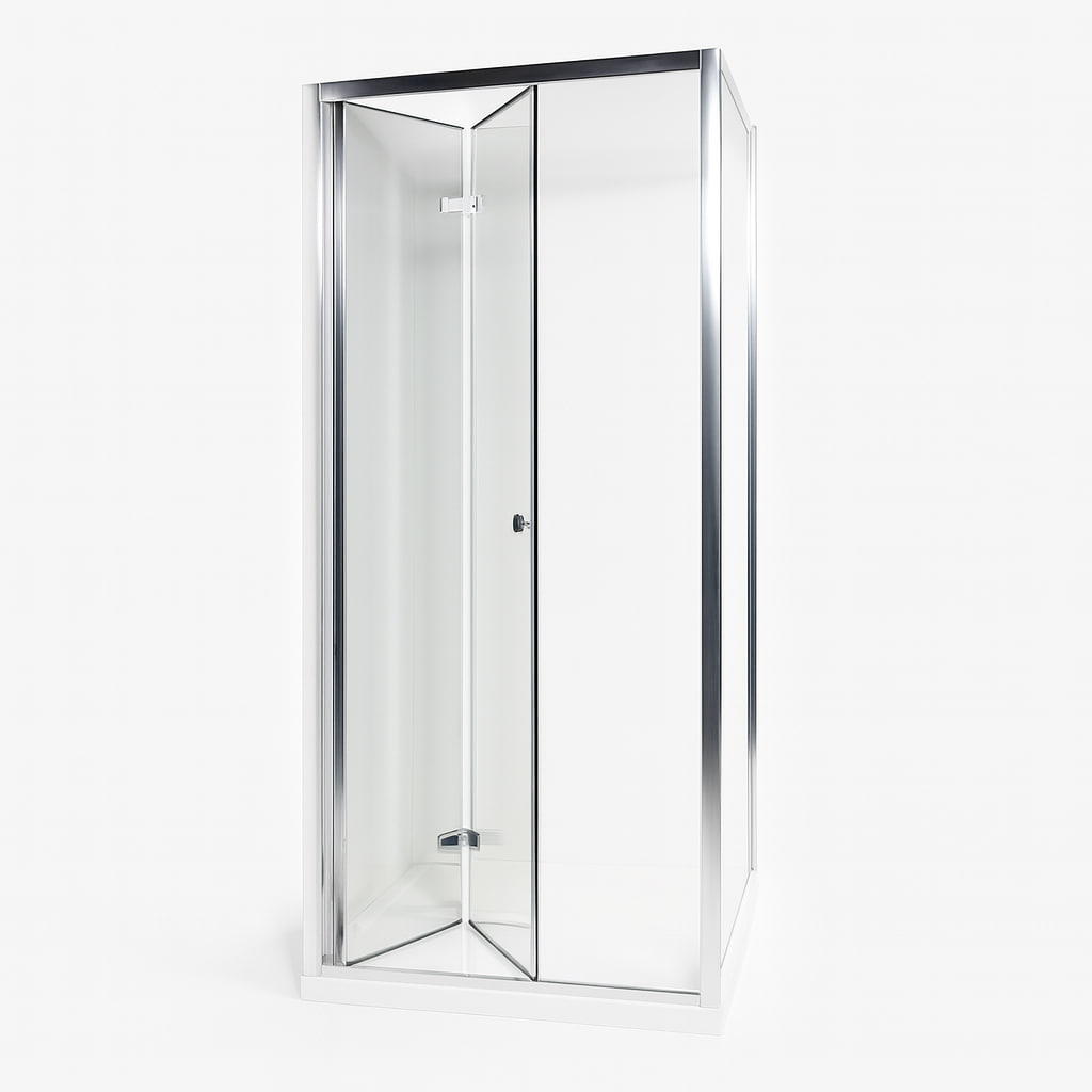 Душова кабіна INSANA NIKOL B 90x90x207 см на низькому піддоні скло 6 мм складні двері