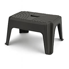 Табурет пластиковий Step 1 38x24,8x22h, чорний