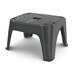 Табурет пластиковий Step 2 45x35x25, чорний