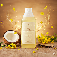 Масажна олія для тіла "Ваніль" 1л з безкоштоною доставкою "Vanilla cocktail"