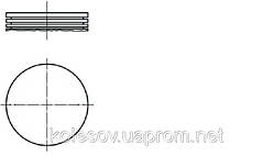 Поршни FORD Mondeo (Fusion, Focus, Fiesta) 1.6 бенз.