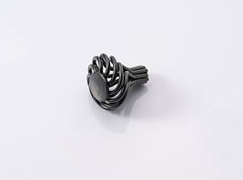 Ручки меблеві ковані. Висока якість. Колір чорний. 34мм