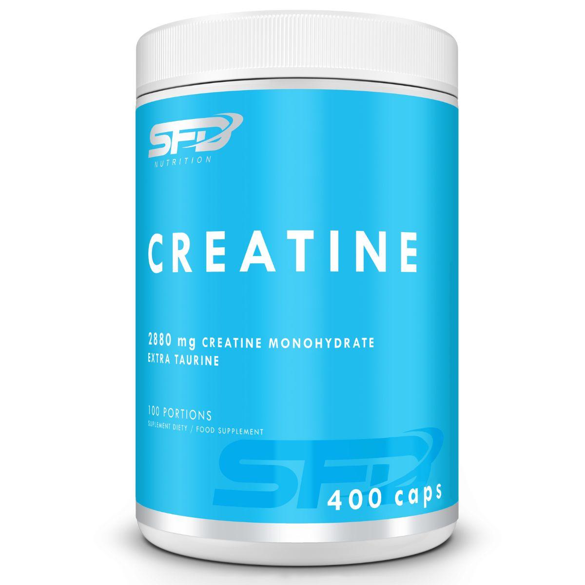 Креатин Моногідрат у капсулах SFD Nutrition Creatine 400 капс.