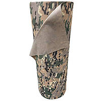 Тканина Спанбонд для маскувальних сіток. Рулон 250м осінь "Мультикам коричневий"