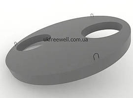 Кришки 1ПП 20-2 (2 отвори), великий вибір ЗБВ. Доставка в будь-яку точку України.