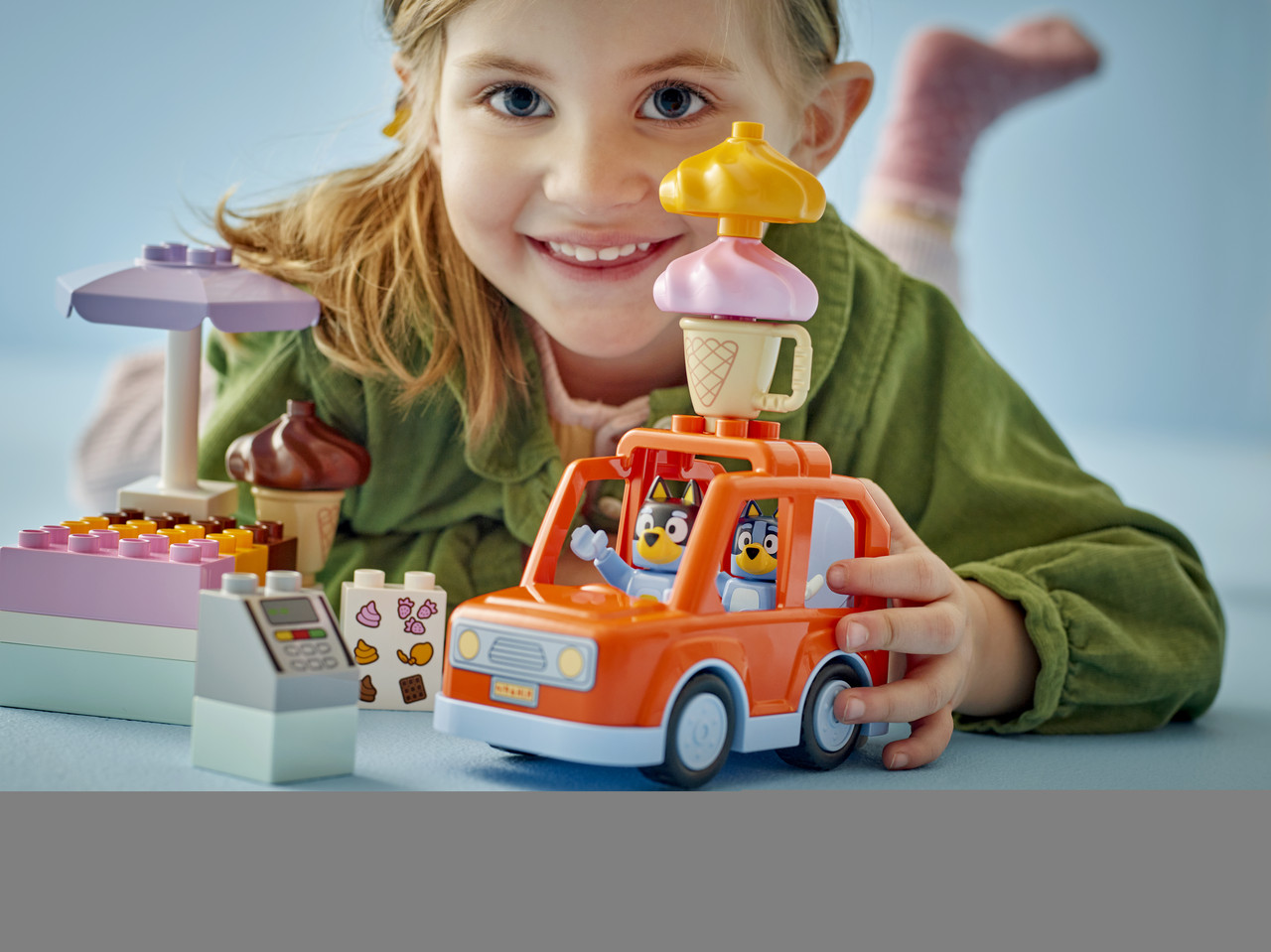 Конструктор Лего Дупло Подорож із морозивом із Блуї Lego Duplo 10458 Конструктор Лего Дупло Подорож із морозивом із Блуї Lego Duplo 10458