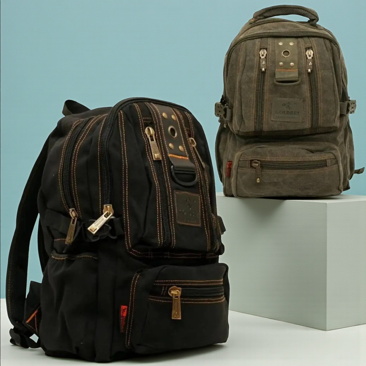 Рюкзак міський Gold Be, спортивний, молодіжний, універсальний, міцний чоловічий ранець, фото 1