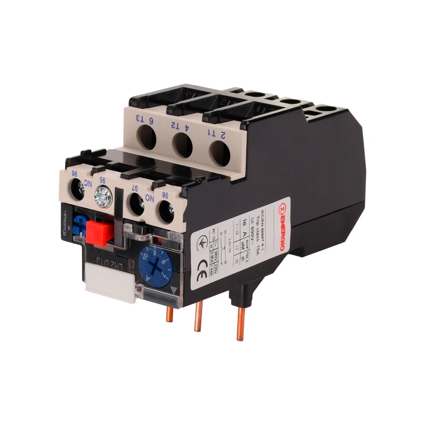 Реле електротеплове ENERGIO TR-1321 12-18А трифазне, фото 1