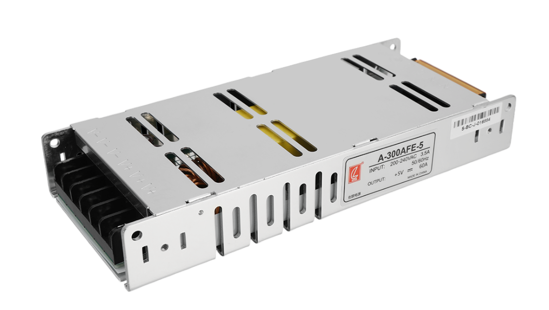Блок живлення в перфорованому корпусі slim 300 Вт 5 В A-300AFE-5 без кулера