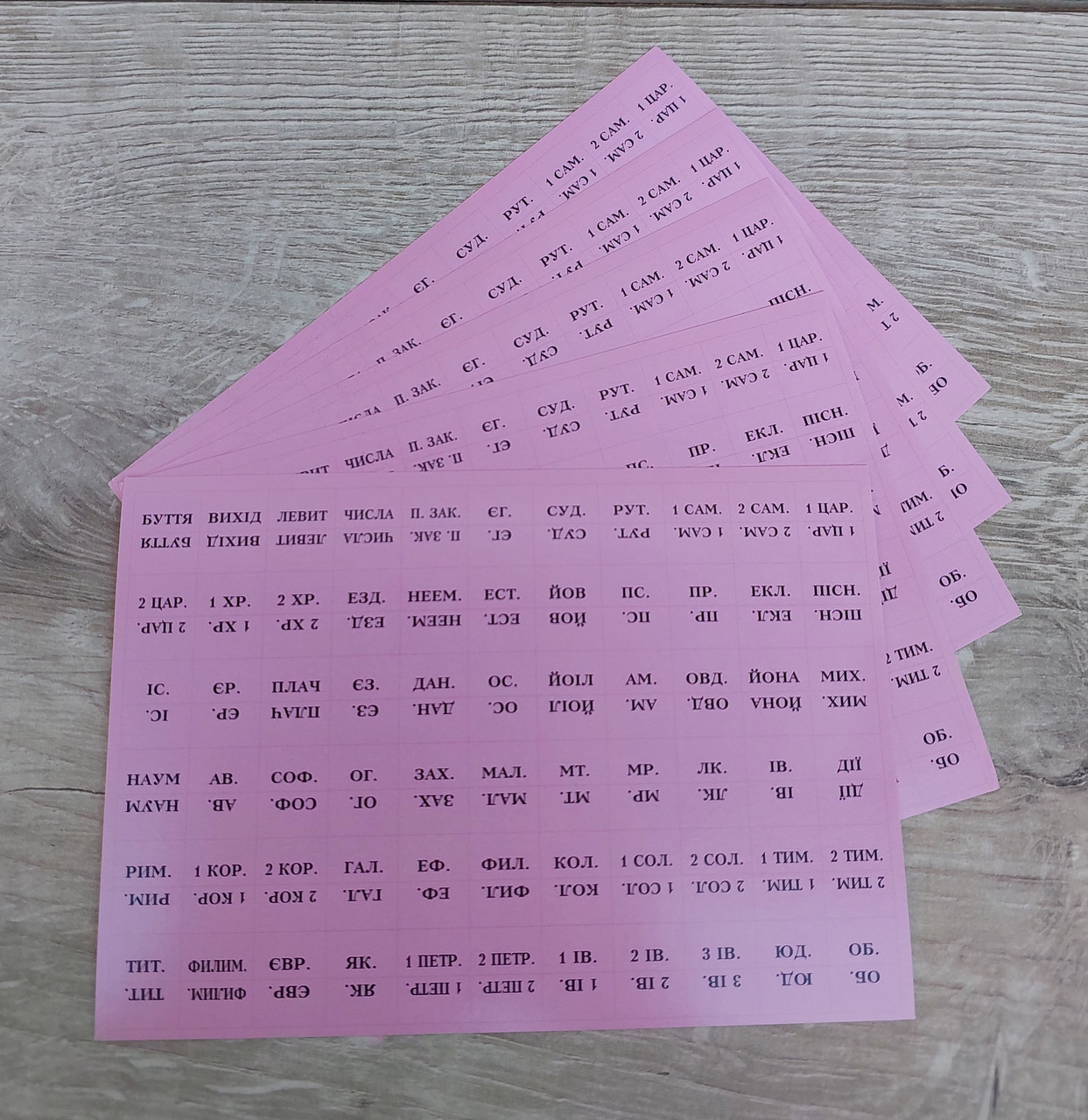 Мітки, індекси (укр.), розмір : 16х11 см.