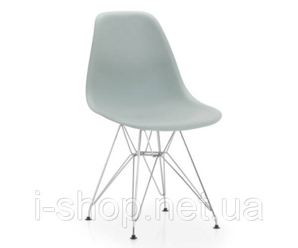 Стілець Тауер ніжки метал пластик сірий