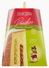 Панеттоне (Кекс) з шоколадно-фісташковим кремом Dal Colle Pandoro Nocilla e Pistacchio 750г Италия