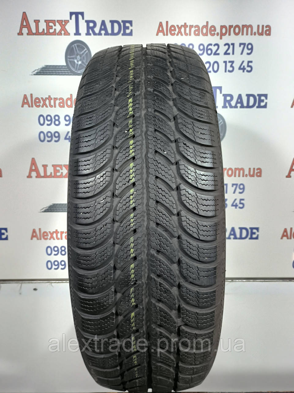 1 шт. 195/65 R15 Sava Eskimo S3+ одна зимова шина вживана, фото 1