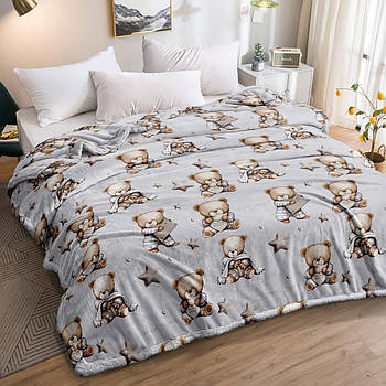 Плед із флісу Ведмежатко Тедді (160х210)