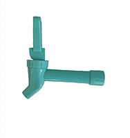 Кран Vio для помпи бірюзовий