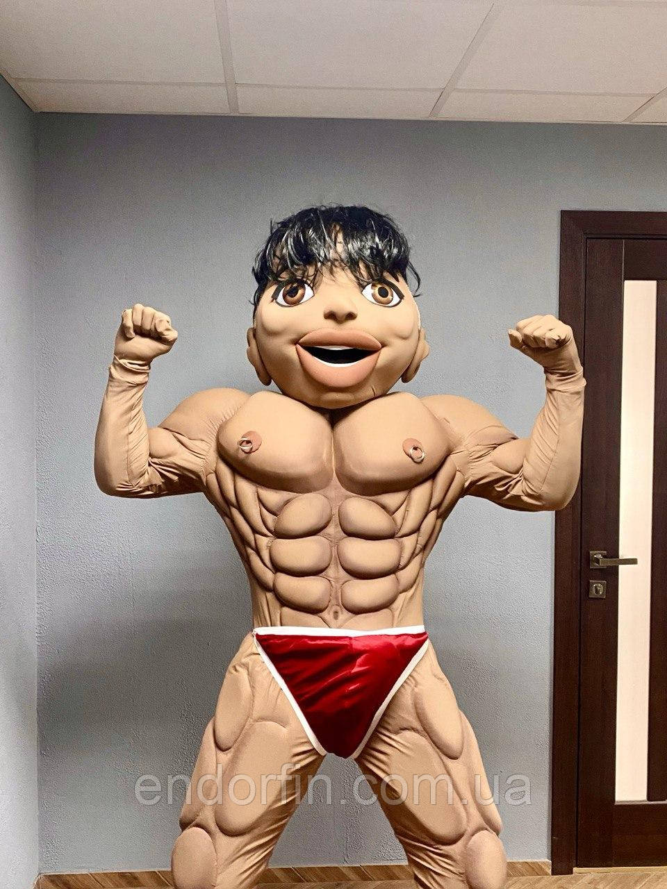 Зрістова лялька стриптизер для аніматорів, чоловічий, креатив для шоу, виготовалення під замовлення, фото 1