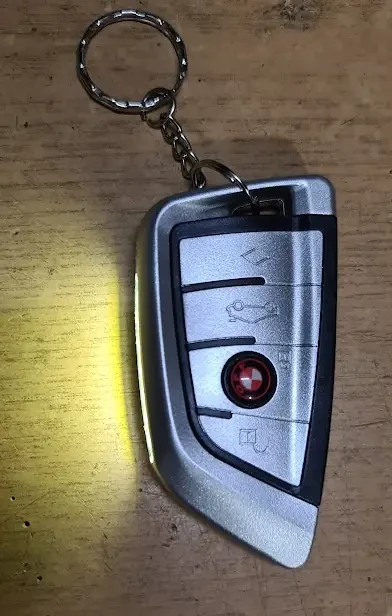 Брелок ліхтарик форма ключа Alloet No1590, фото 1