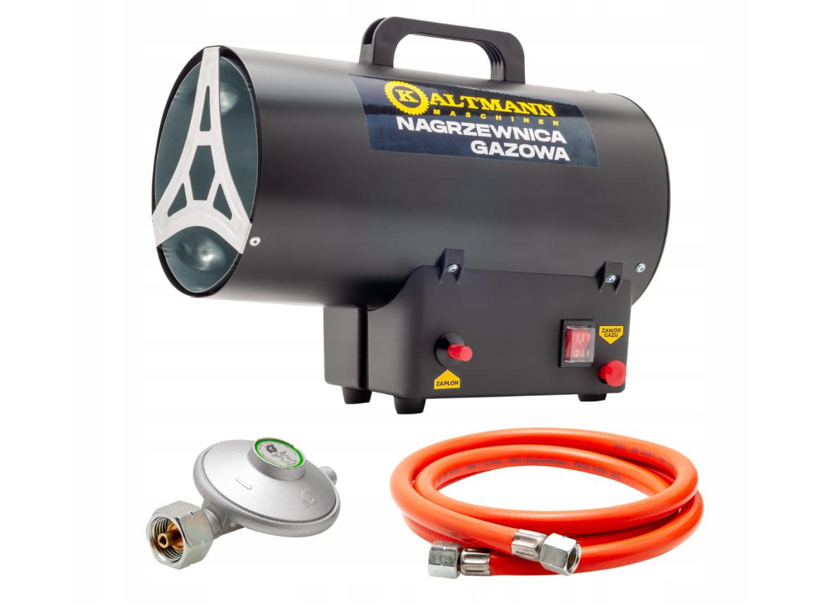 Газовий обігрівач KALTMANN потужністю 15 кВт для будівництва та промисловості, фото 1