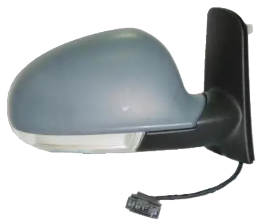 Дзеркало бокове (у зборі) Volkswagen Sharan 01-10 ViewMax праве 9 PIN +вказ.пов. -підсв., склад., грунт., фото 1