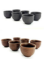 Набір 6 піал керамічних 160 мл (доступні у 2 кольорах) + подарункова коробка