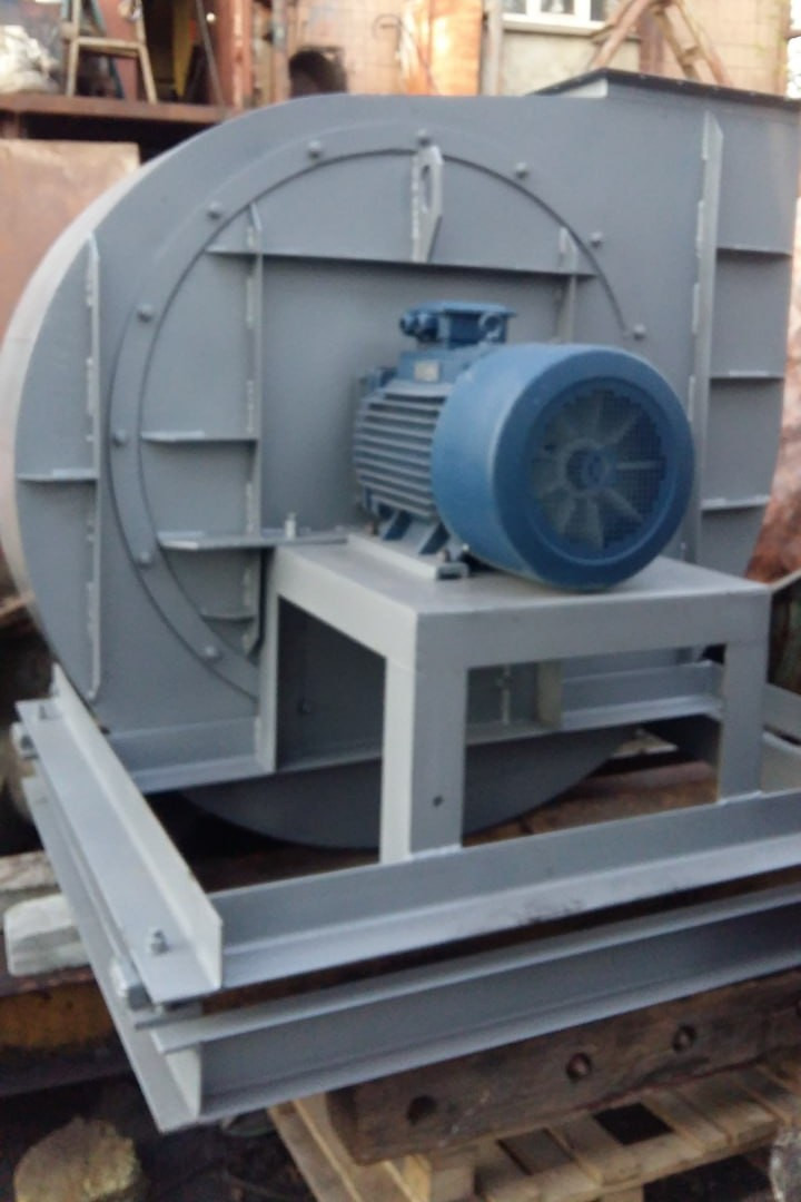 Вентилятор радіальний ВР 88-75 №4 (ВЦ 4-75 №4) 0,55 кВт 1000 об/хв, фото 1