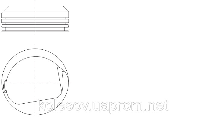 Поршни FORD Escort (Orion, Fiesta) 1.4 CVH