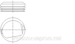 Поршні FORD Escort, Orion, Fiesta 1.4 CVH std з кільцями / KING