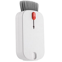 Набір для чищення ґаджетів 5in1 білий, чистячі засоби для техніки