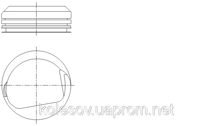 Поршни FORD Fiesta (Orion, Escort) 1.4 CVH