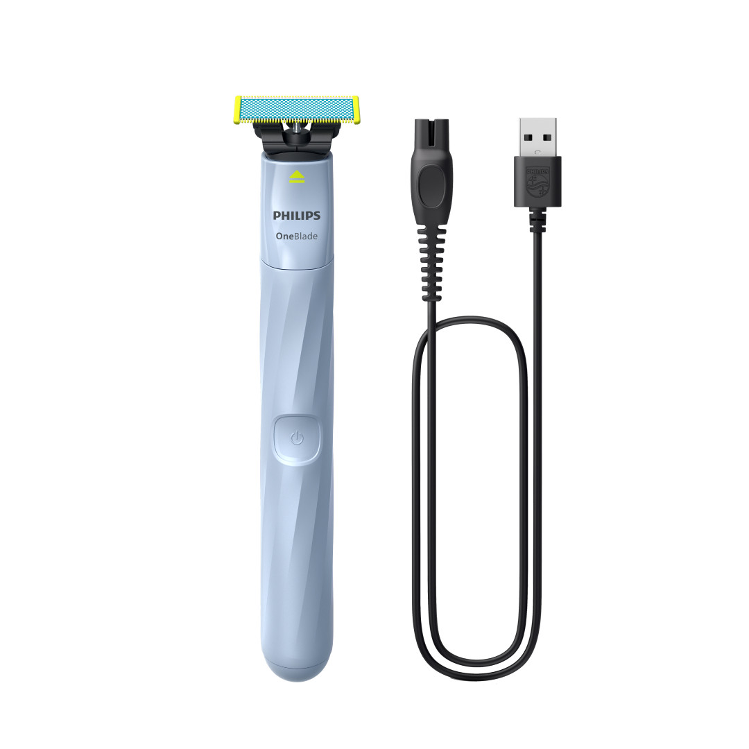 Електростанок стайлер Philips OneBlade QP1324/20, для першого гоління, 0.5 Вт, фото 1