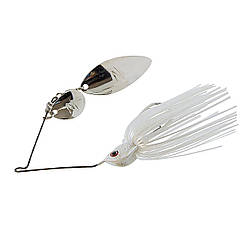 Спиннербейт ZMAN Slingbladez Spinnerbait Willow Colorado 10.5g #Pearl Gho (SBT38-01)