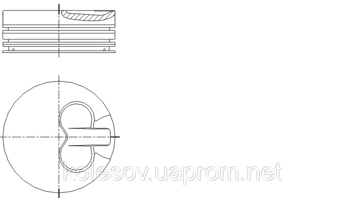 Поршни FORD Escort (Orion, Fiesta) 1.8 D