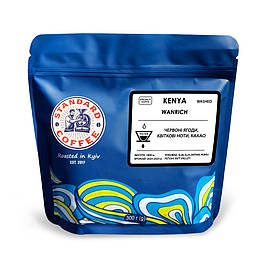 Кава в зернах фільтр Кенія Ванріч (Kenya Wanrich), 100% арабіка, 300г