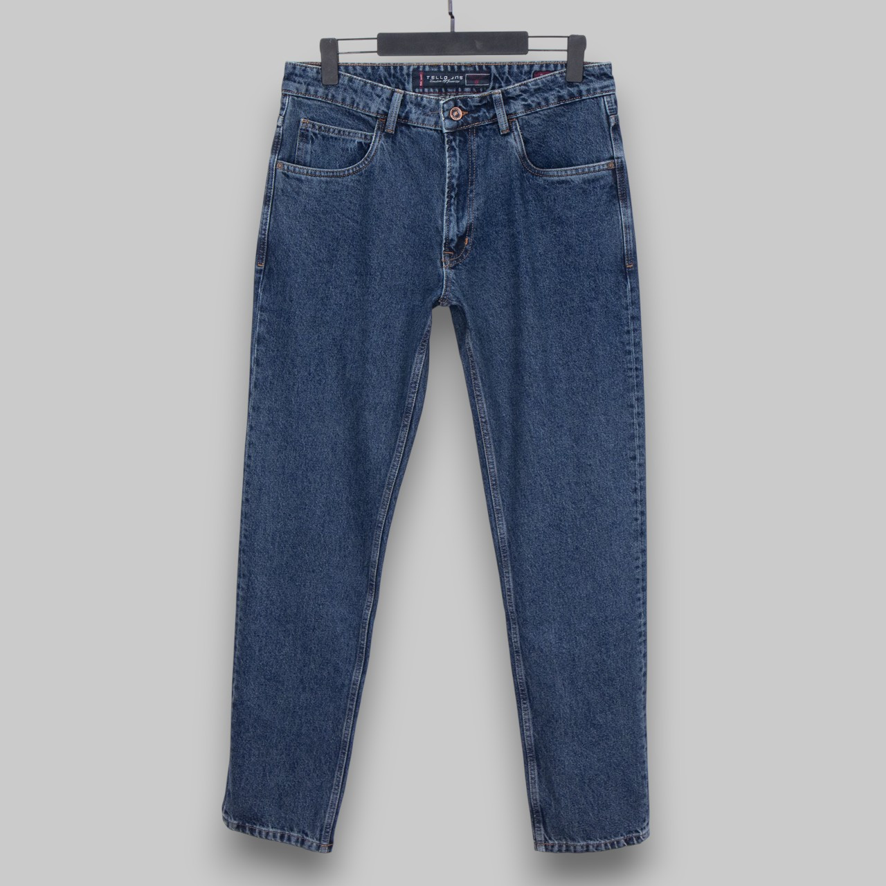 Джинси чоловічі Tello 5778R-S59067 BRWN 98% бавовна 2% еластан 32(Р), фото 1