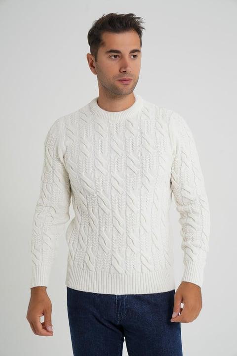 Светр чоловічий Trist Star 5346 KEMIK 70% шерсть 20% акрил 10% поліамід L(Р), фото 1